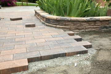 F.K. Masonry Installs Pavers in East Haven