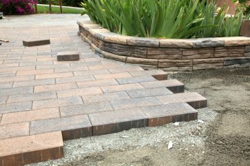 F.K. Masonry Installs Pavers in Morris